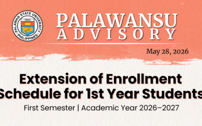 ADVISORY: ENROLLMENT EXTENSION FOR 1ST YEAR STUDENTS